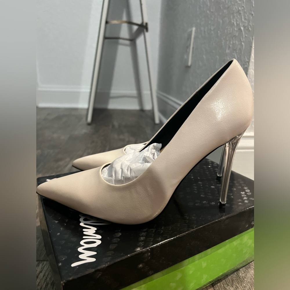 Zara beige high heel